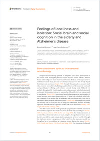 Morese_2022_Aging Neuroscience_Feelings of loneliness